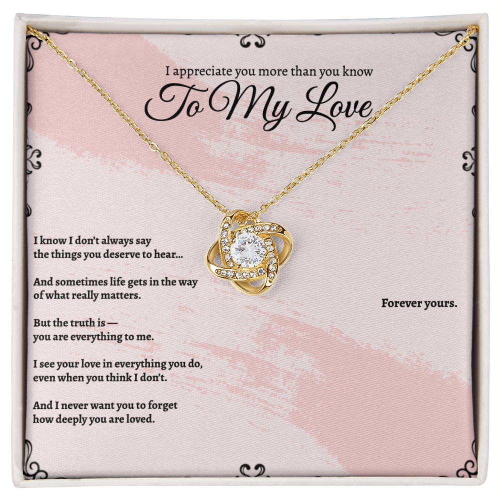 Custom Necklace with message