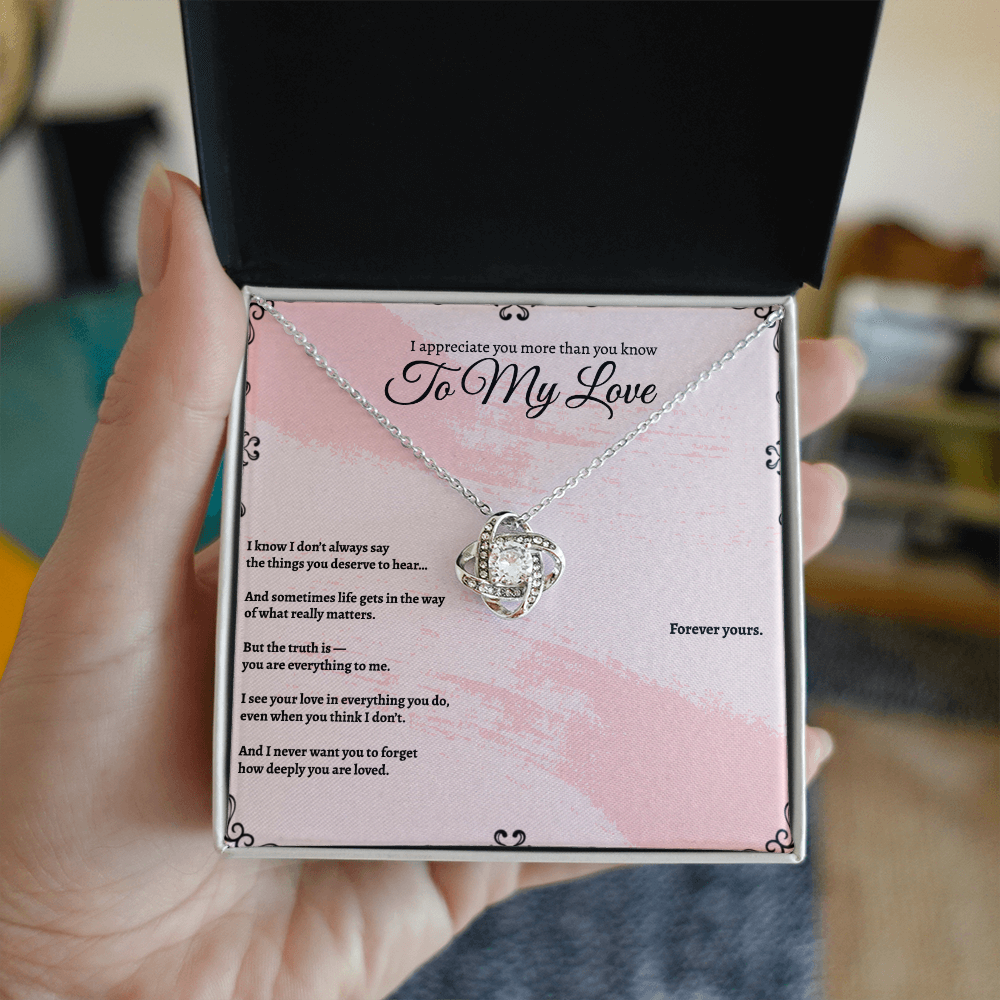 Custom Necklace with message