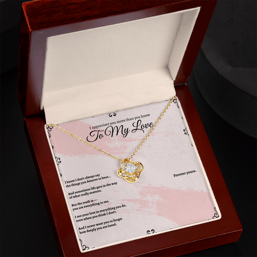 Custom Necklace with message