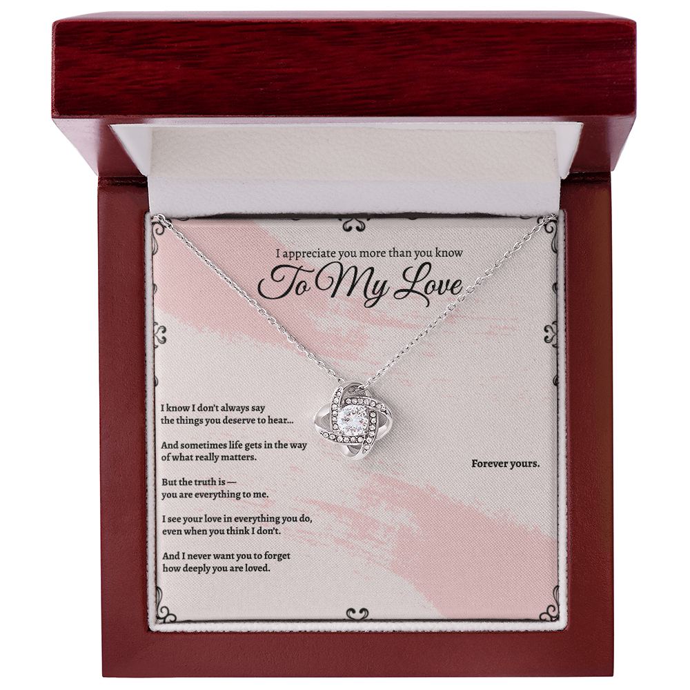 Custom Necklace with message